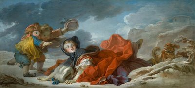 Winter by Jean Honore Fragonard